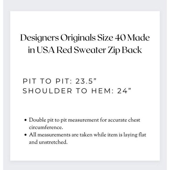 Designers Originals Womens‎ Size Large 40 Sweater Cherry Red Mock Neck 1/4 Zip - Picture 14 of 14
